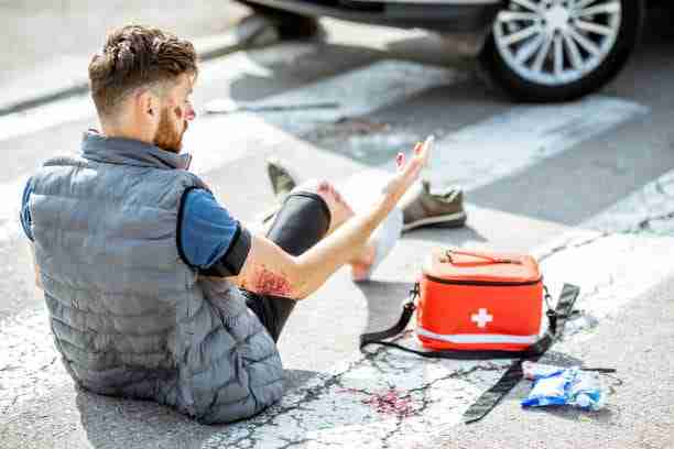 pedestrian road accident